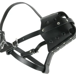 ANIMALLPARADISE - Muselière en cuir pour rottweiler pour chien.