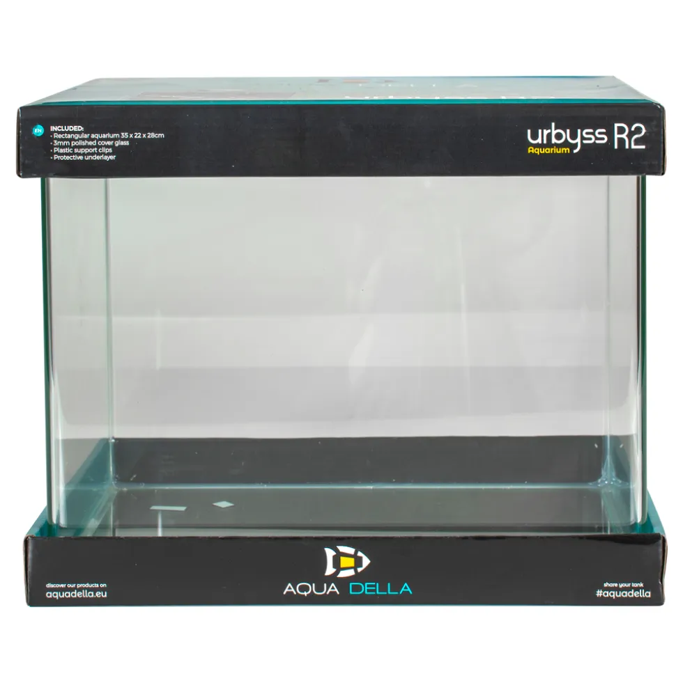 AQUA DELLA - Cuve nue d'aquariophilie Urbyss R2 35x22x28 cm