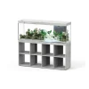 AQUATLANTIS - Aquarium avec meuble LED Splendid 150 chêne blanc – 150x40x61 cm 364 L