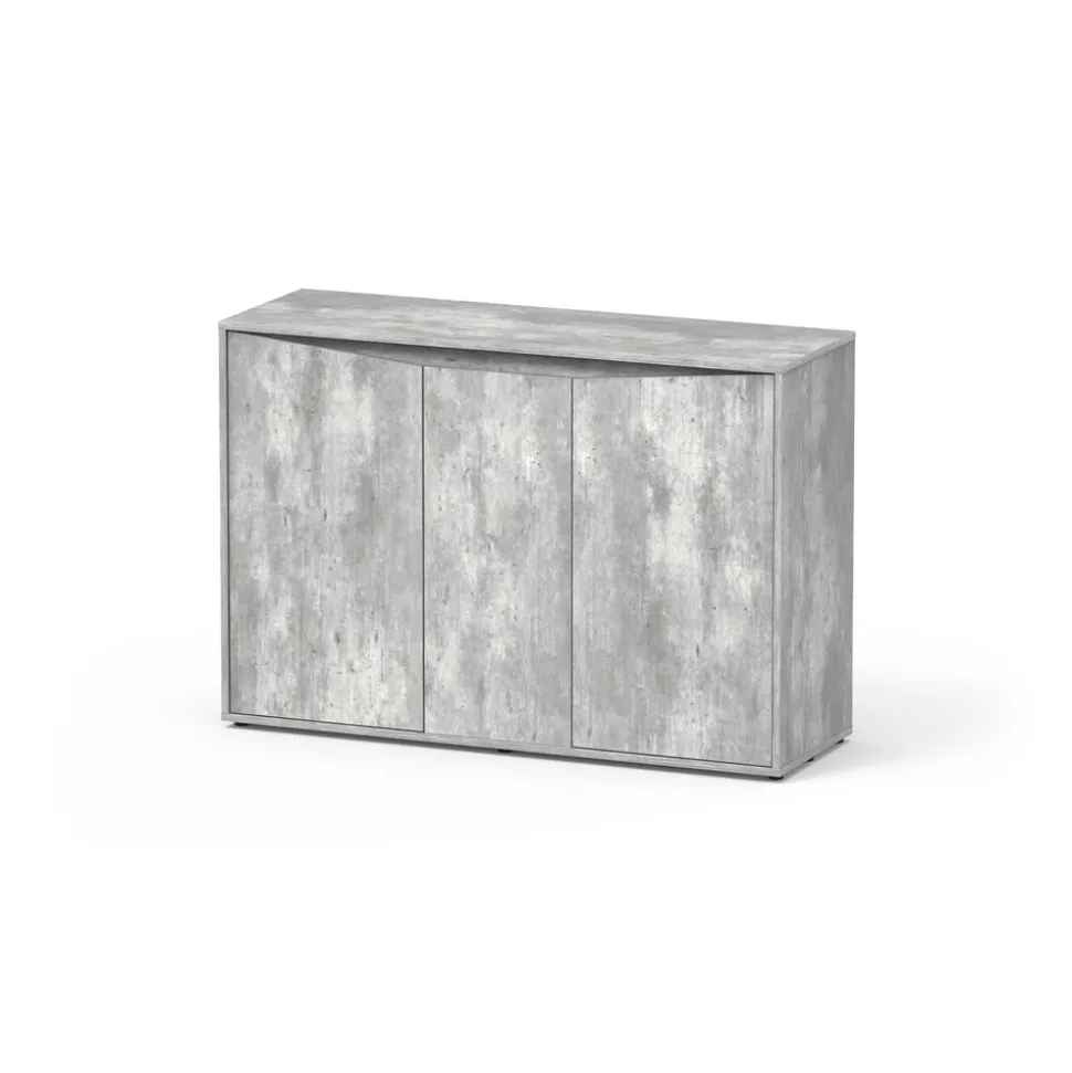 AQUATLANTIS - Meuble pour aquarium Splendid 120 en bois béton - 39,8x120,4x83 cm