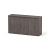 AQUATLANTIS - Meuble pour aquarium Splendid 150 en bois chêne brun - 39,8x149x83 cm