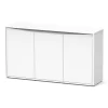 AQUATLANTIS - Meuble pour aquarium Splendid 3 portes Blanc L.150xP.40xH.83cm
