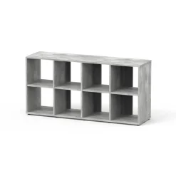 AQUATLANTIS - Meuble pour aquarium Splendid Standard en bois béton - 39,8x149x73 cm