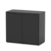 AQUATLANTIS - Meuble pour aquarium Volga en bois noir - 37,5x82,5x73 cm