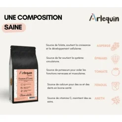 ARLEQUIN IRRESISTIBLE - Croquette chien superfood sans céréales arlequin irrésistible saumon d'ecosse 2 kg