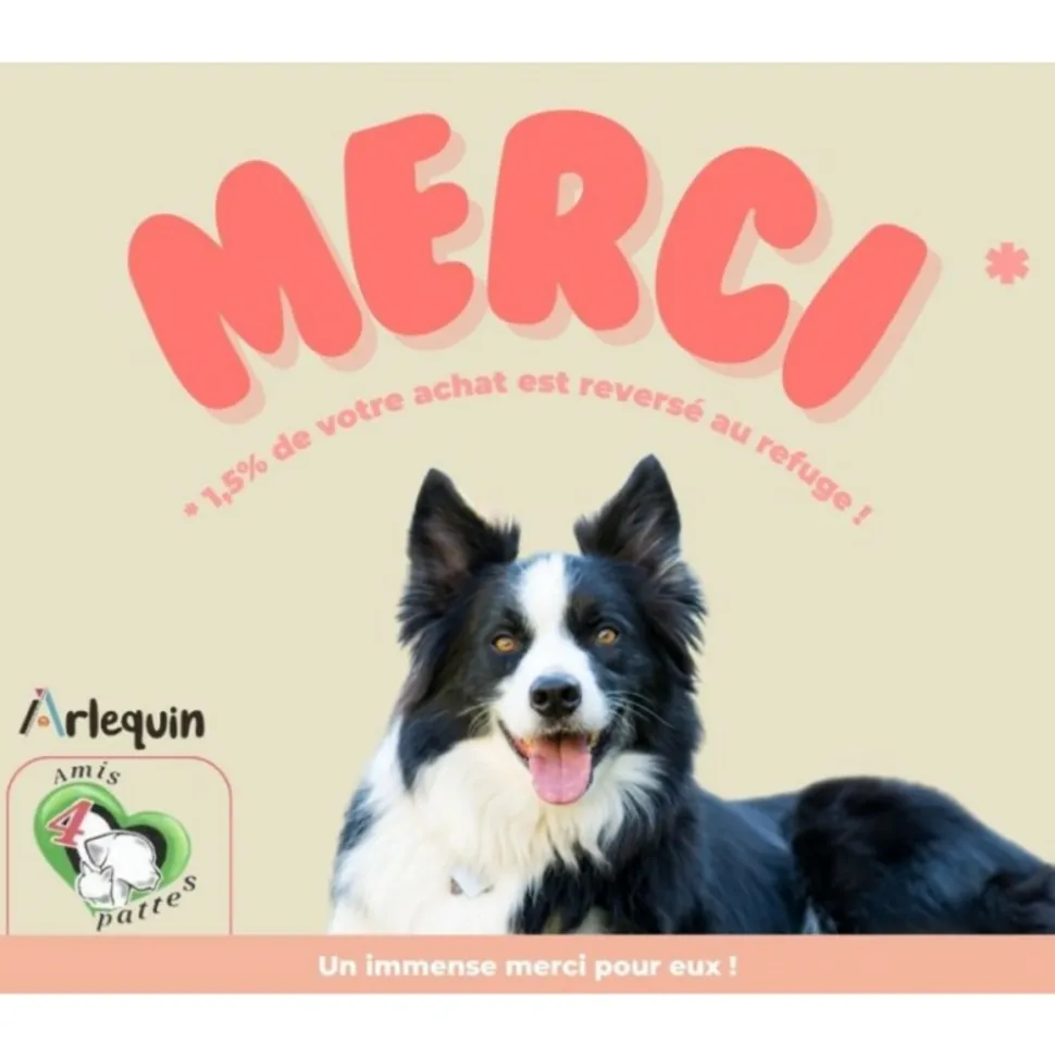 ARLEQUIN ORIGINELLE - Croquette chien sans céréales light arlequin originelle dinde 2 kg