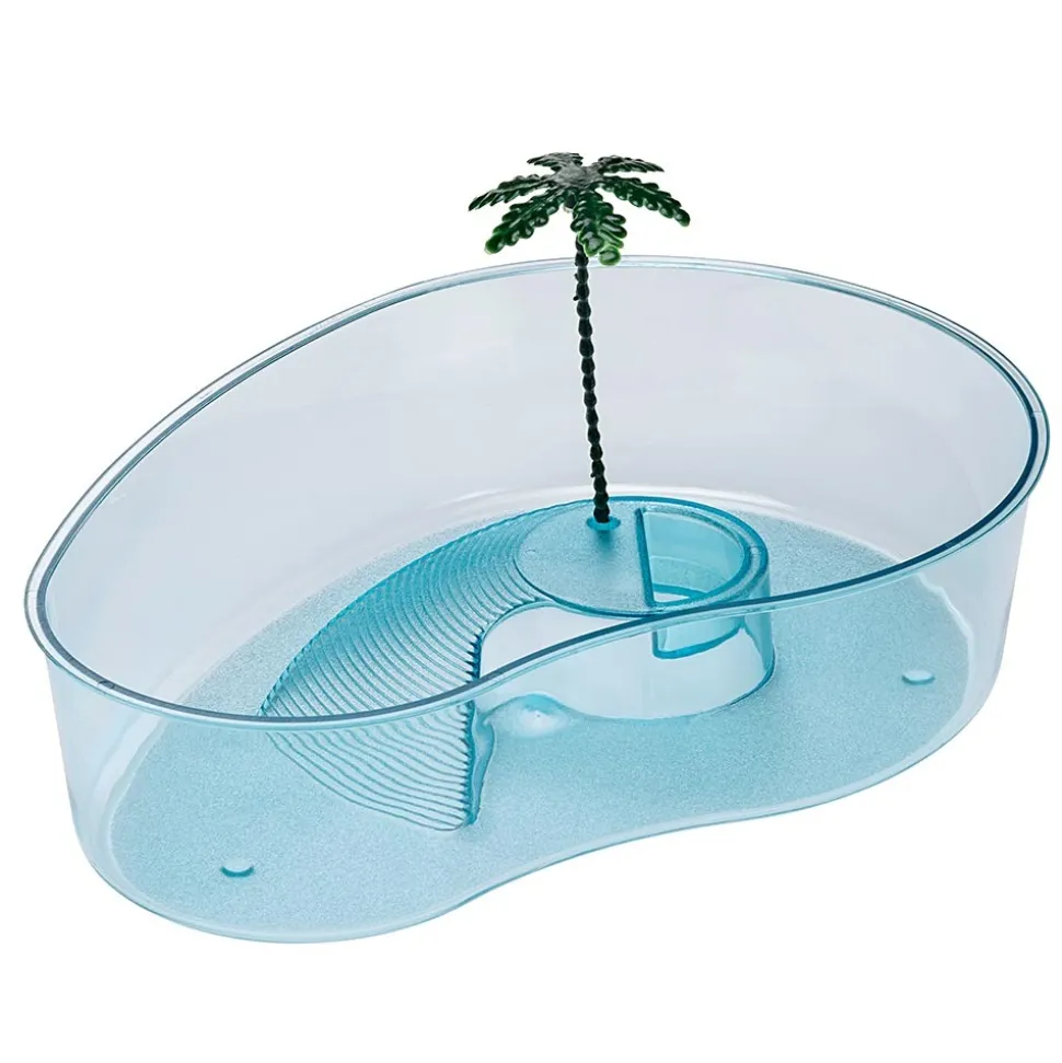 Bac à tortues en plastique ferplast arricot, p plastique durable pratique tortues