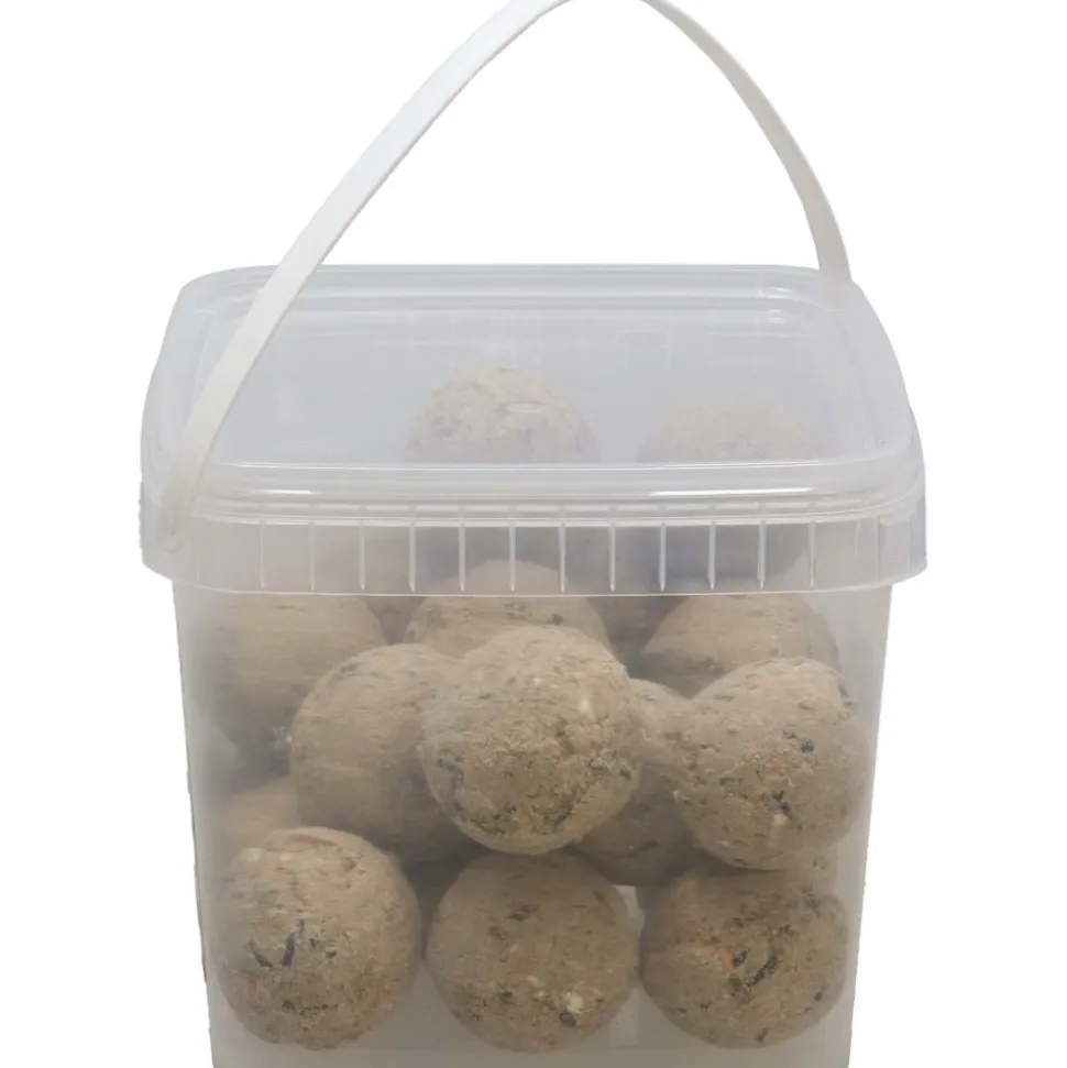 BEST FOR BIRDS - Boules de graisse dans un seau 20 pièces