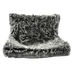 BOBBY - Hamac radiateur ''Poilu" Noir 47x30x25cm pour chat