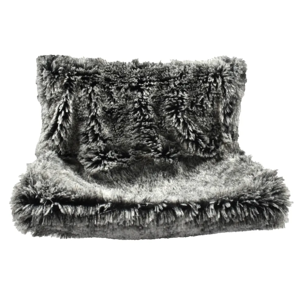BOBBY - Hamac radiateur ''Poilu" Noir 47x30x25cm pour chat