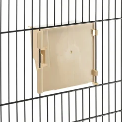 Cage à oiseaux perruches et calopsites greta avec dessus qui s'ouvre, accessoires inclus