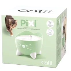 CAT IT - Abreuvoir Pixi pour chat 20x20x17cm vert