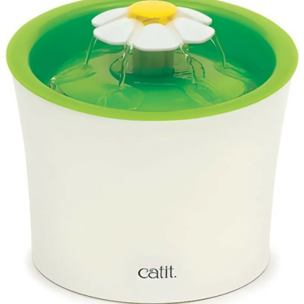 CAT IT - Fontaine a fleur pour chat catit senses 2.0 - abreuvoir de 3l avec filtre triple action