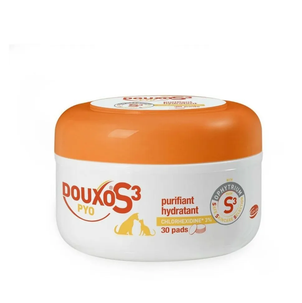 CEVA - Douxo s3 pyo pads lingettes 30