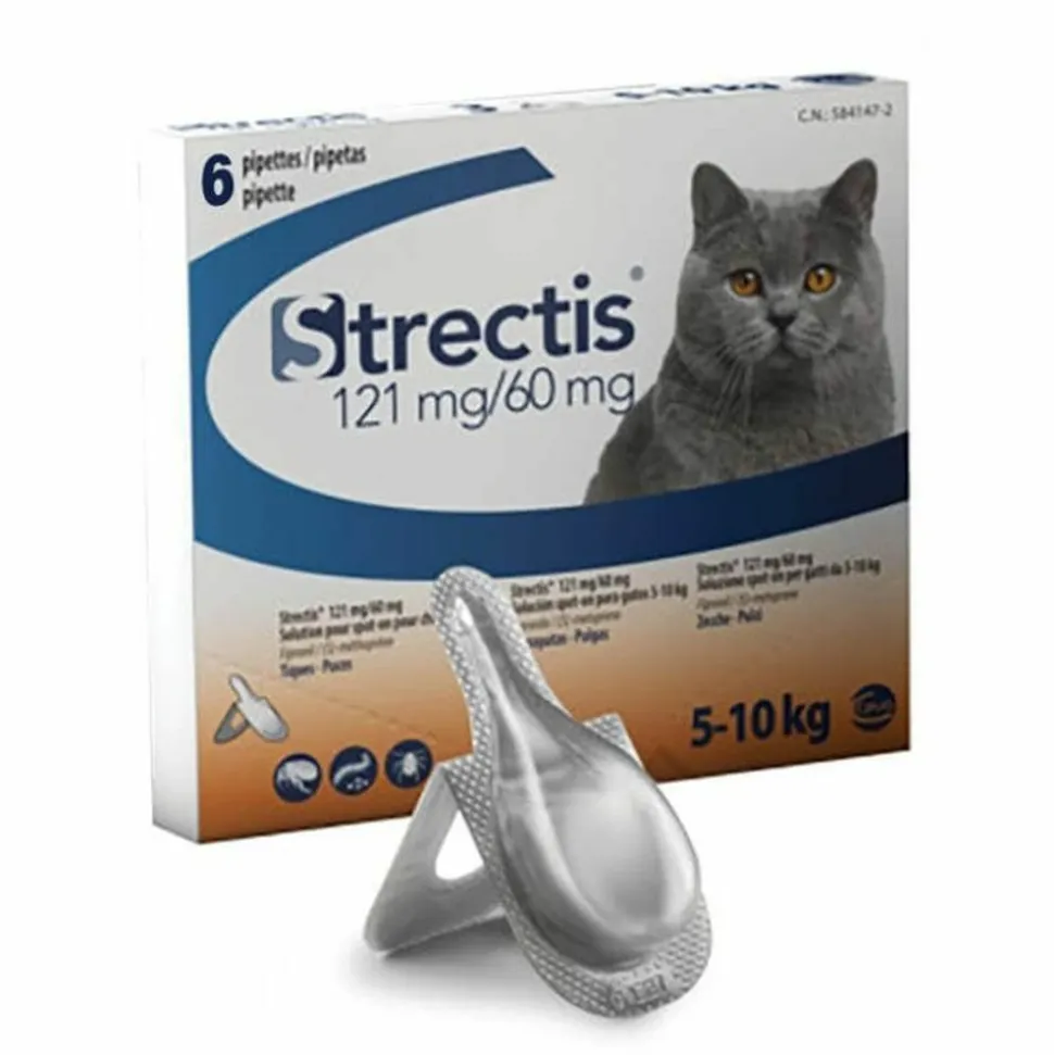 CEVA - Strectis chat (5-10 kg) - ceva 6 pipettes