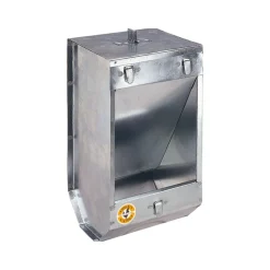 CHICK'A - Mangeoire pour lapin en métal, 1 compartiment