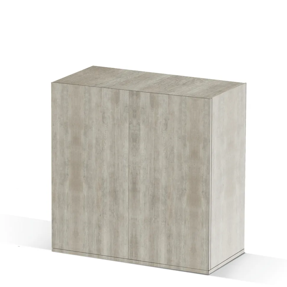 CIANO - Meuble pour aquarium Emotions Pro 80 gris Mystic 80.8 x 39.8 x 81.8 cm