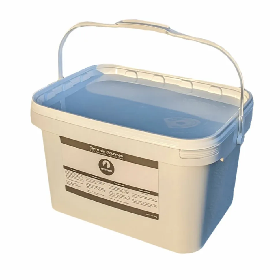 COT COT HOUSE - Terre de diatomée anti-poux naturel en seau 5kg