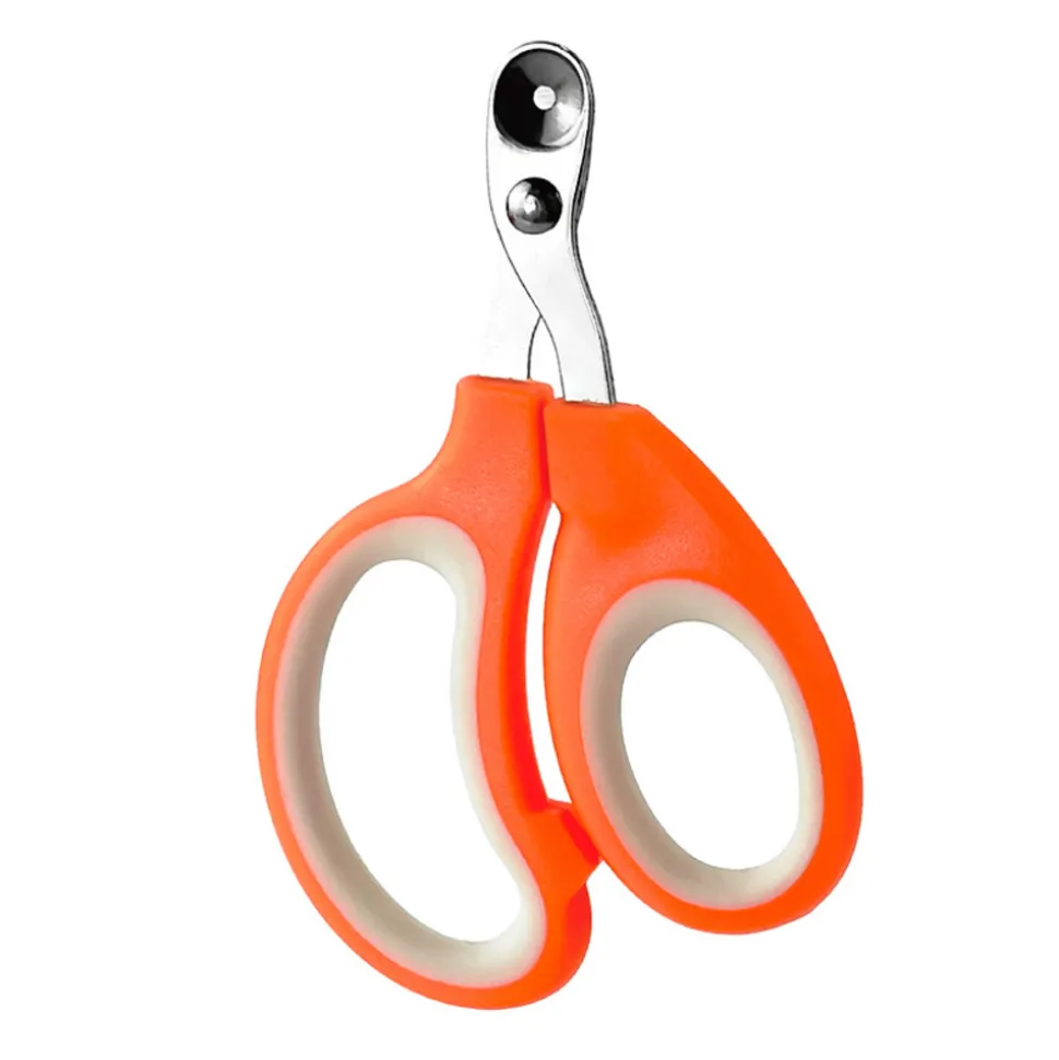 Coupe-griffes orange pour chats et chiens mcboson - modèle coupe aveugle