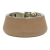 CROCI - Gamelle Tierra Bamboo beige pour chien 472ml