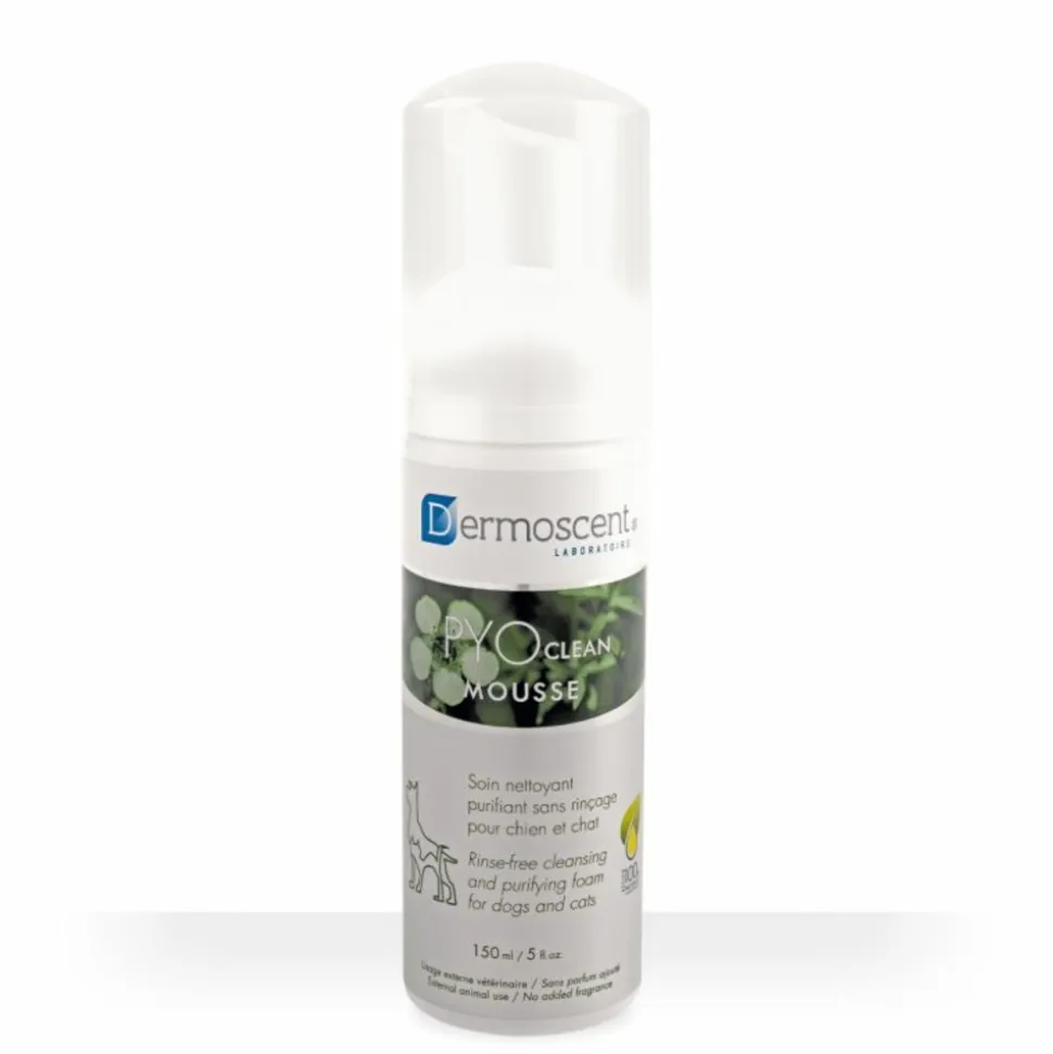 DERMOSCENT - Pyoclean mousse chien et chat - dermoscent 150 ml