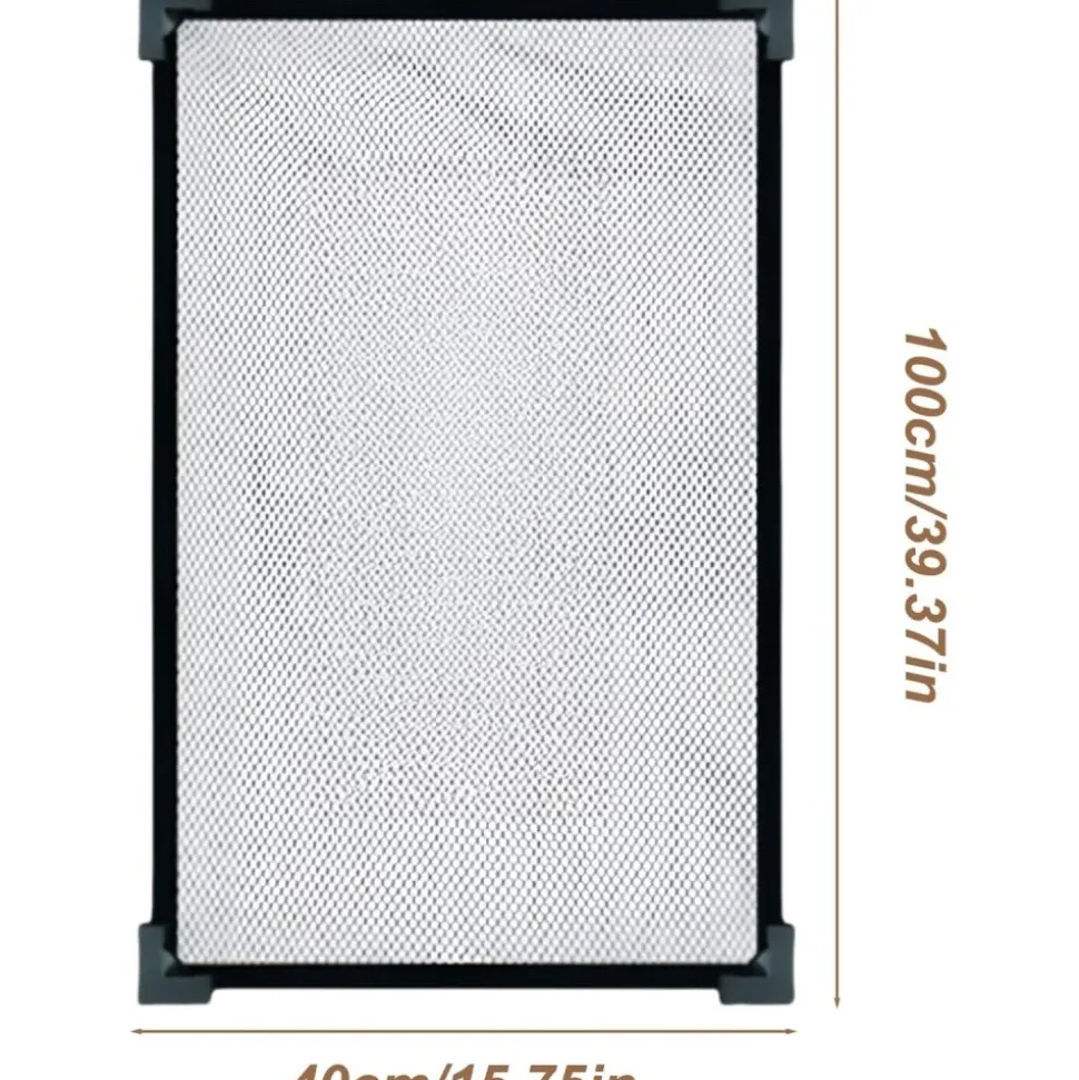 DOWNYPAWS - Accessoires d'aquarium-couvercle d'aquarium anti - saute-100*40cm