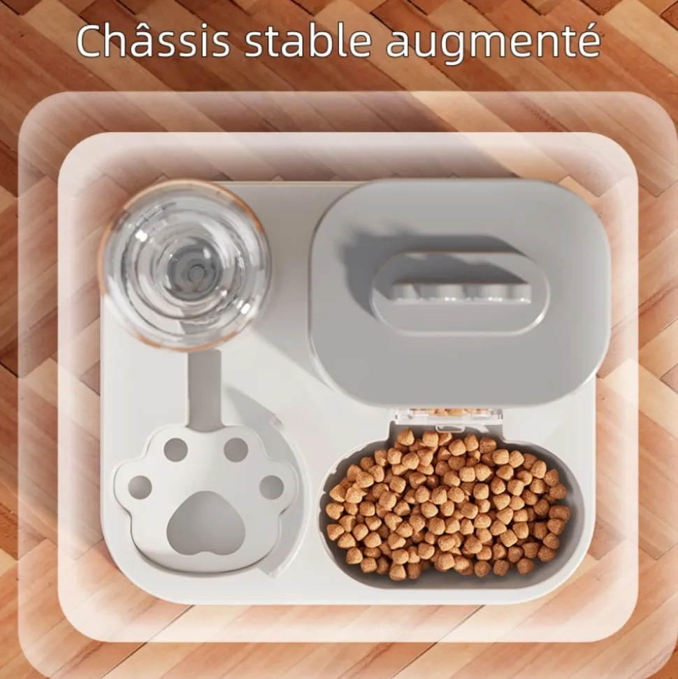 DOWNYPAWS - Automatic pet feeder and water dispenser