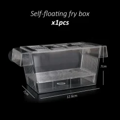 DOWNYPAWS - Box flottante double paroi avec ventouse - élevage alevins