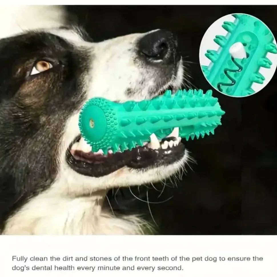 DOWNYPAWS - Brosse à Dents Durable Pour Chien - Jouet à Mâcher Et Soin Dentaire