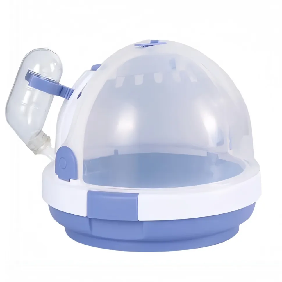 DOWNYPAWS - Cage à emporter pour hamster ufo : planeur à sucre adaptée aux ours dorés petite boîte d'élevage