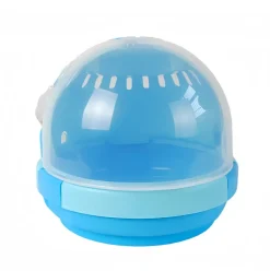 DOWNYPAWS - Cage à emporter pour hamster ufo : planeur à sucre adaptée aux ours dorés petite boîte d'élevage