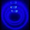 DOWNYPAWS - Collier lumineux rechargeable pour chien bleu taille m, circonférence 50 cm