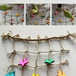 DOWNYPAWS - Corde d'escalade pour oiseaux