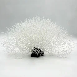 DOWNYPAWS - Décoration en corail en silicone pour aquarium, arbre de corail blanc