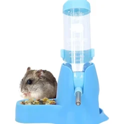 DOWNYPAWS - Distributeur automatique d'eau - 3 en 1 avec socle pour petits animaux