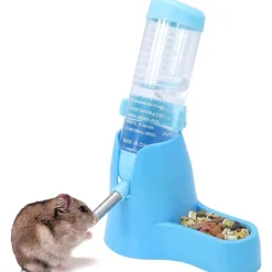 DOWNYPAWS - Distributeur automatique d'eau - 3 en 1 avec socle pour petits animaux