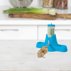 DOWNYPAWS - Distributeur d'eau - 80ml avec support biberon pour petits animaux