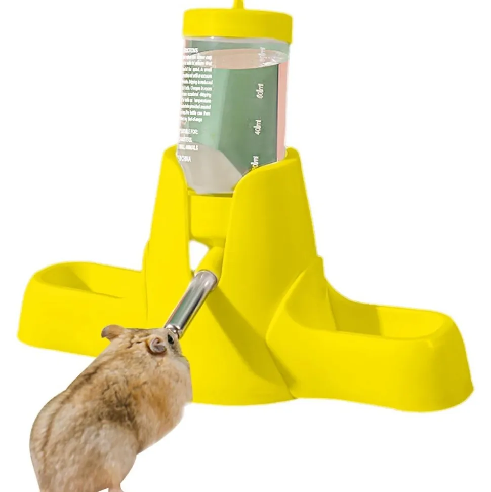 DOWNYPAWS - Distributeur d'eau - 80ml avec support biberon pour petits animaux