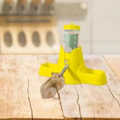 DOWNYPAWS - Distributeur d'eau - 80ml avec support biberon pour petits animaux