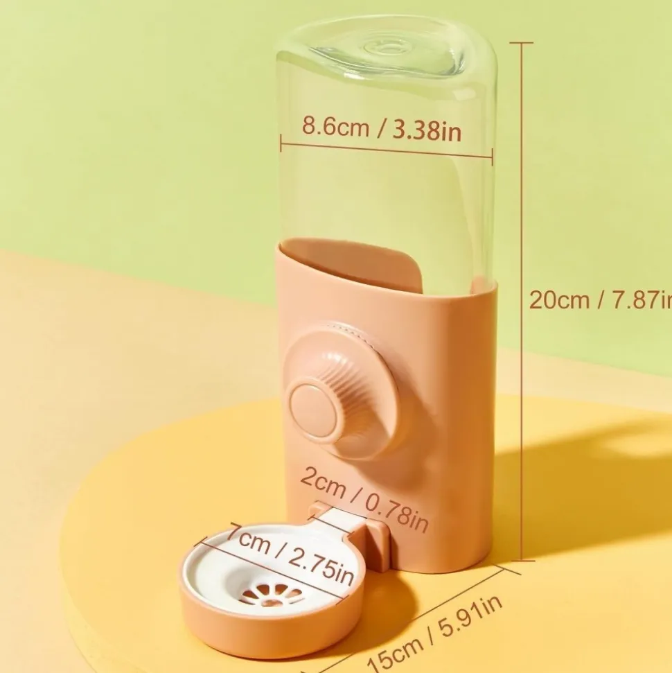 DOWNYPAWS - Distributeur eau - 600ml suspendue abreuvoir automatique anti - goutte