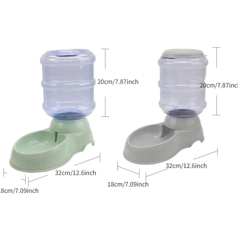 DOWNYPAWS - Fontaine à eau automatique pour chiens et chats-gris 32*18*30cm