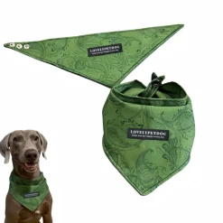 DOWNYPAWS - Foulard triangulaire pour chats et chiens m:32-35cm