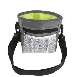 DOWNYPAWS - Gamelle pliable pour chat-sac de dressage pour animaux de compagnie - gris