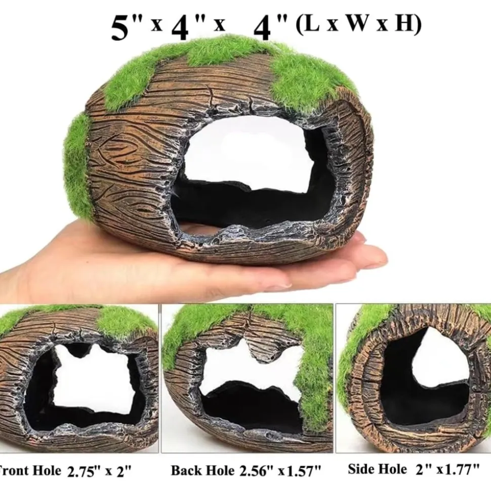 DOWNYPAWS - Grotte décorative mousse pour aquarium m