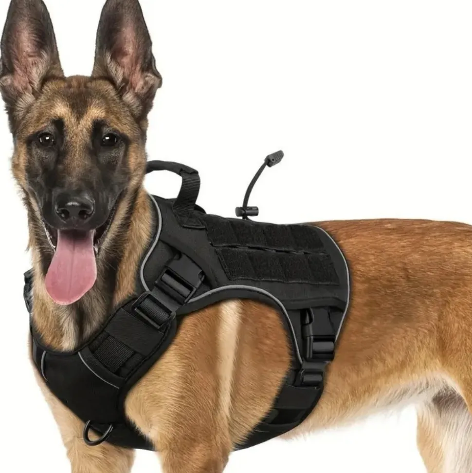 DOWNYPAWS - Harnais pour chien-anneau en d avec poignée- taille m