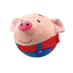 DOWNYPAWS - Jouet électronique En Peluche Pour Chien - Rechargeable Par USB, Motif Cochon De Dessin Animé