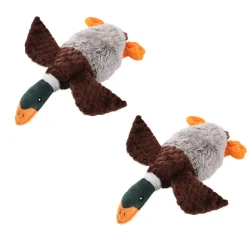 DOWNYPAWS - Jouet pour chien en forme de canard en peluche