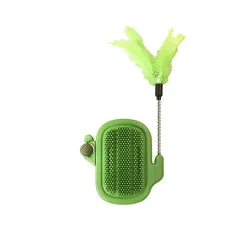 DOWNYPAWS - Jouets à gratter et à peigner pour chats- installables sur mur ou pieds de table