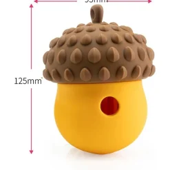 DOWNYPAWS - Jouets à mâcher bon pour le nettoyage des dents-fuite alimentaire en forme de noix