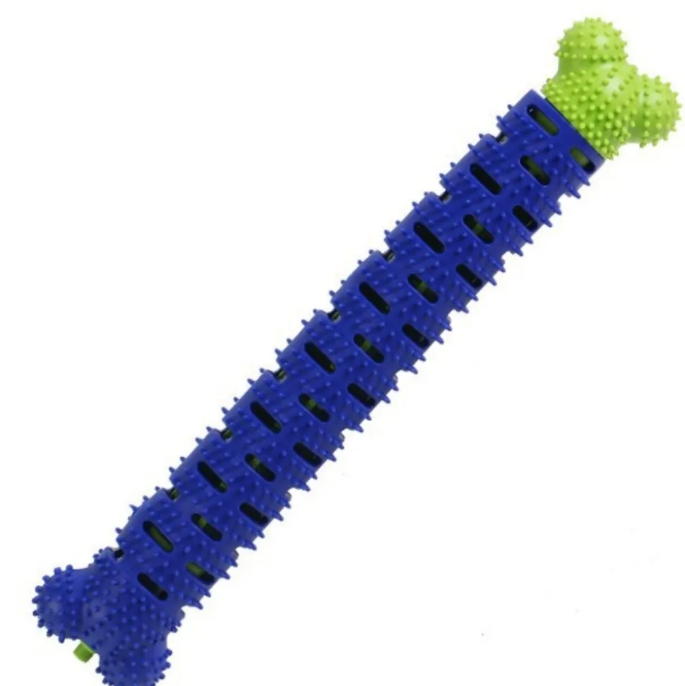 DOWNYPAWS - Jouets à mâcher pour chiens-jouet os à mâcher pour chienamovible-bleu 26*5*5cm